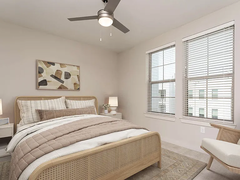 Carpeted Bedroom