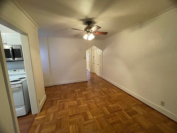 Dining room facing back