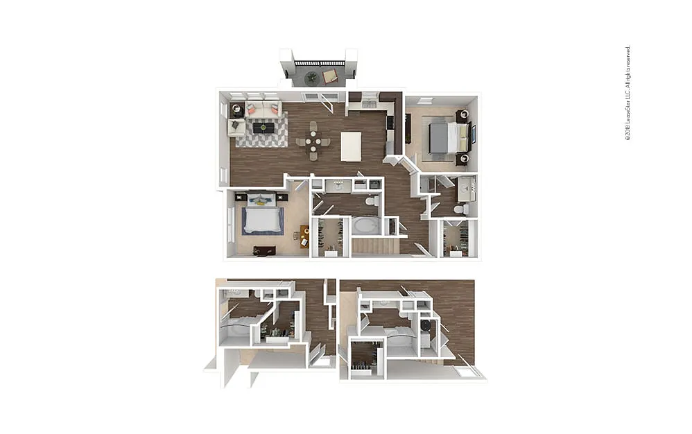 Floor plan The Mission