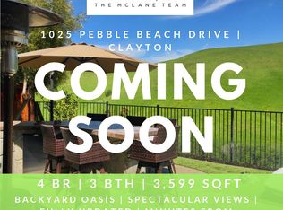 1025 Pebble Beach Dr, Clayton, CA 94517