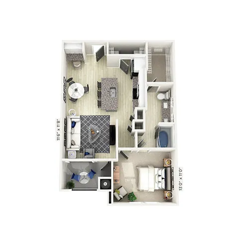 Floor plan The Reef