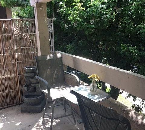 Serene Pation off Living Room