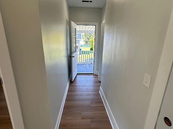 Hall leading to balcony