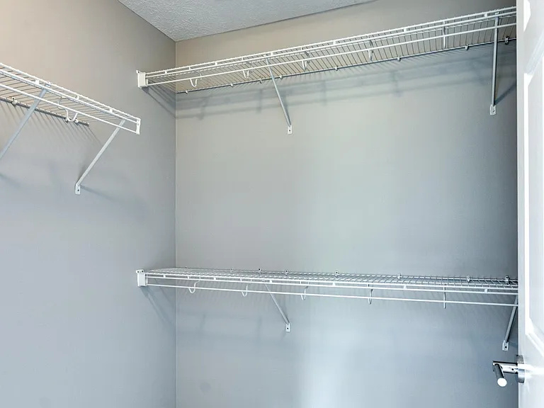 Upstairs closet