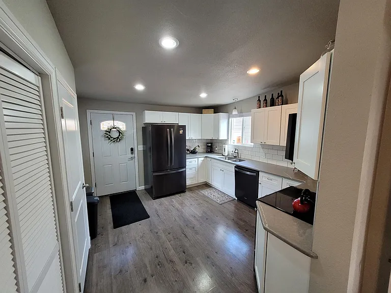 Entry and Kitchen