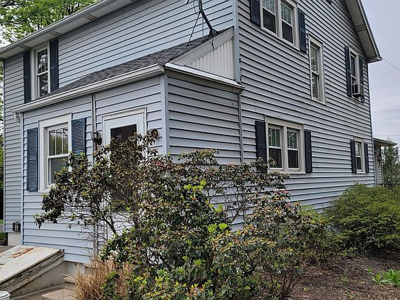 Rear of house