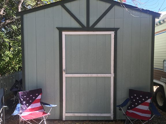 Large storage shed