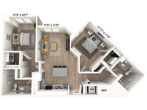 Floor plan BM-06-Scheme II