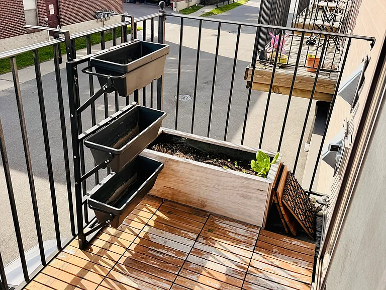 Private balcony