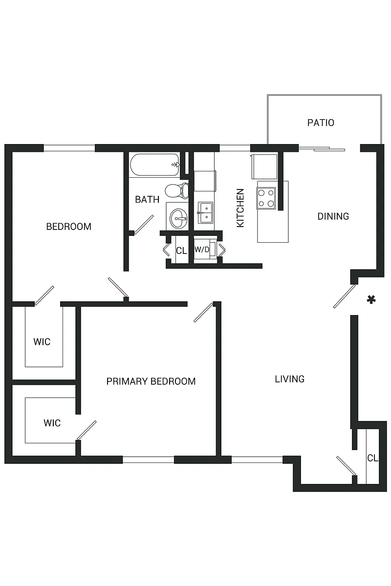 Floor plan Tupelo