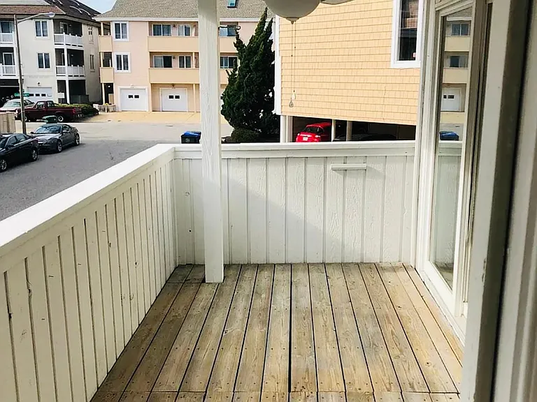Balcony off the living room