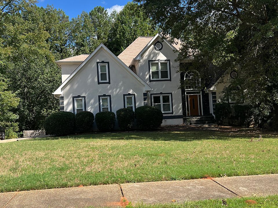 front of the house