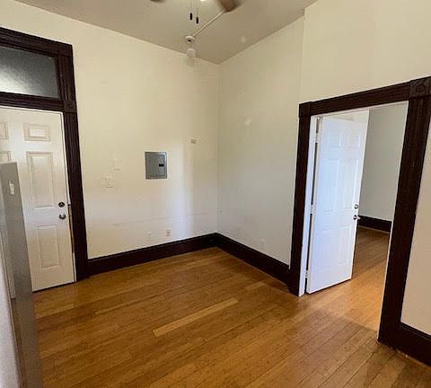 Unit 6: Livingroom looking toward the bedroom