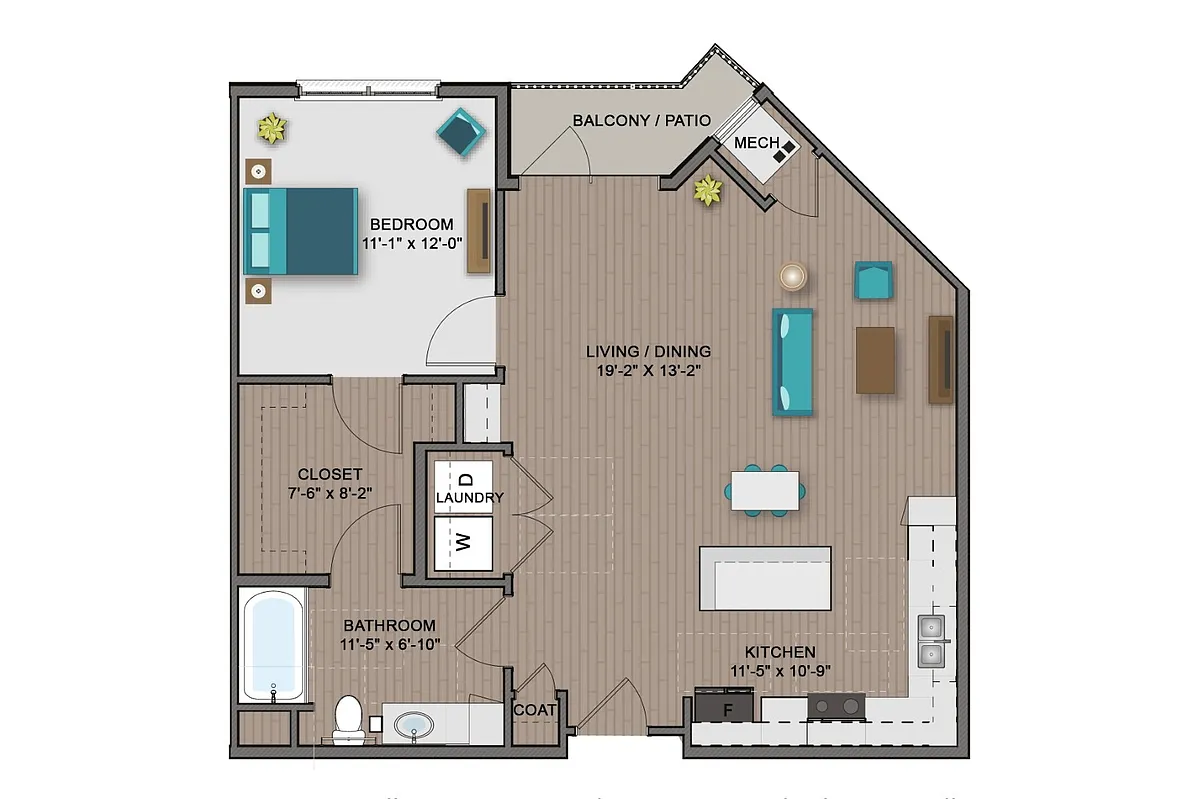 Floor plan Franklin