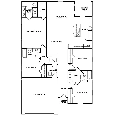Floor plan Clermont