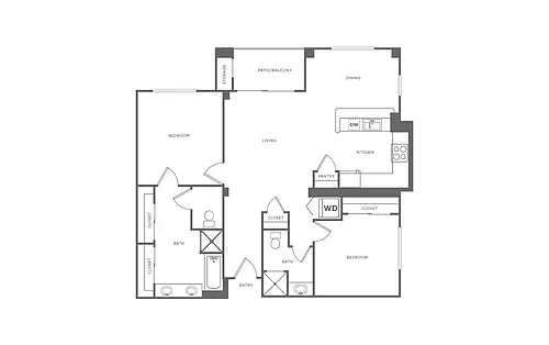 Floor plan B2