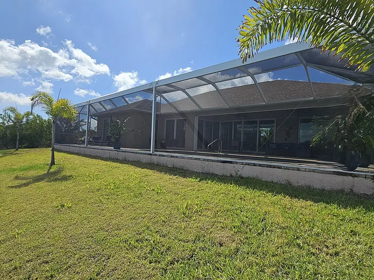 Backside of house