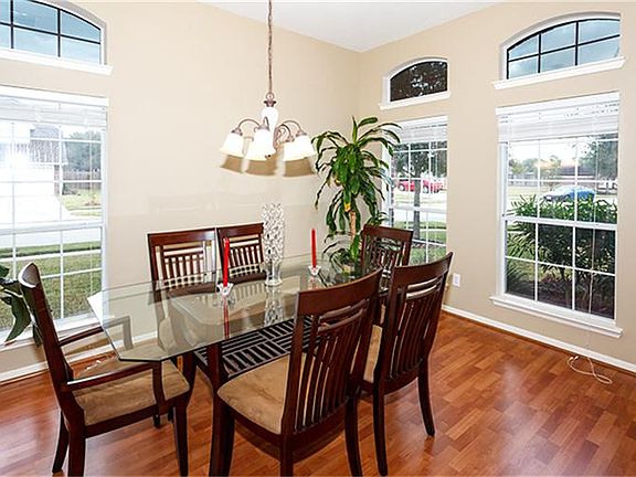 An abundance of light in the Formal Dining Room!