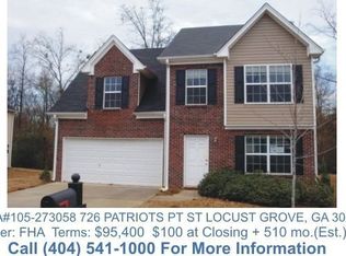 726 Patriots Point St, Locust Grove, GA 30248