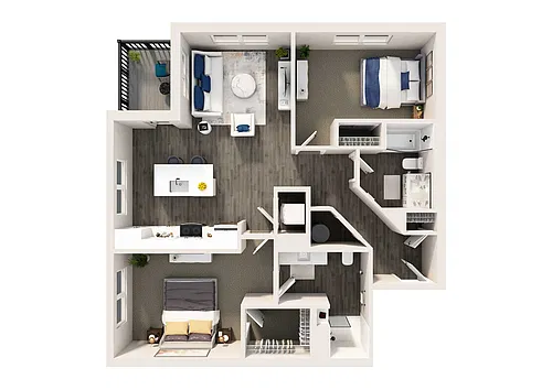 Floor plan The Keystone Terrace
