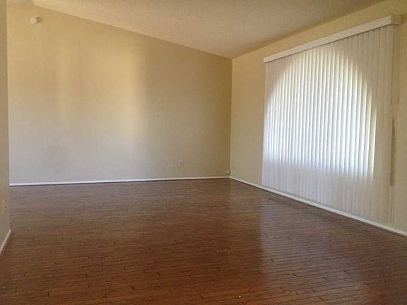 Living room with hardwood 
