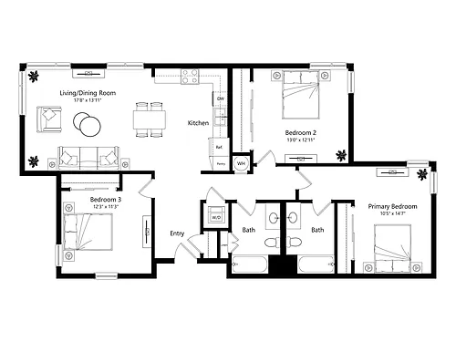 Floor plan F