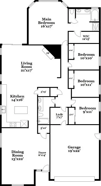 4 bed, 2.0 bath, 2198 sqft, $2,355 — Photo 2