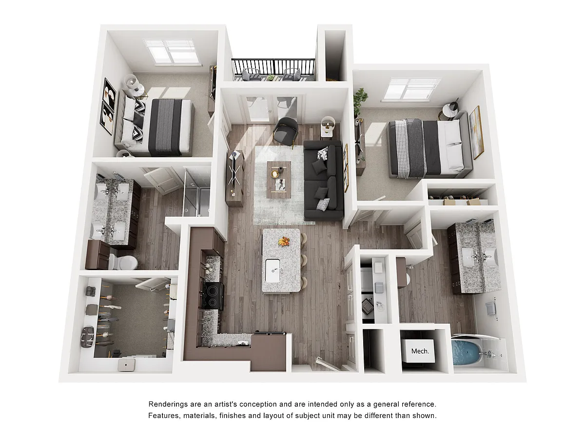 Floor plan B1