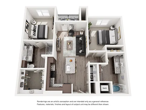 Floor plan B1-30