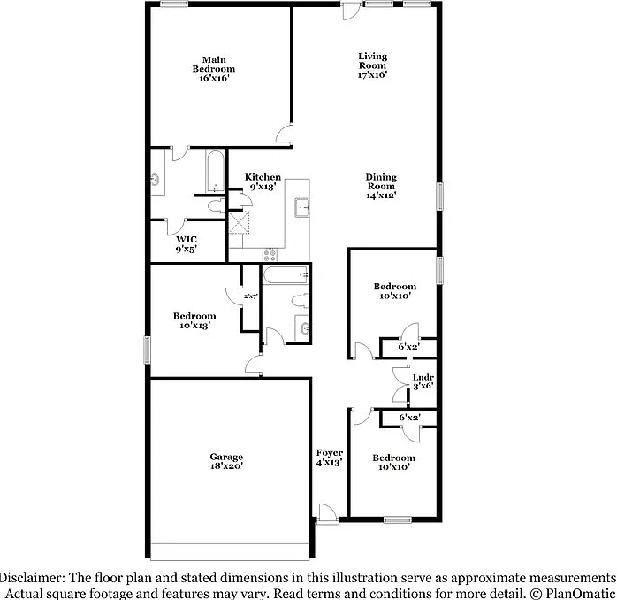 4 bed, 2.0 bath, 1667 sqft, $1,640 — Photo 2