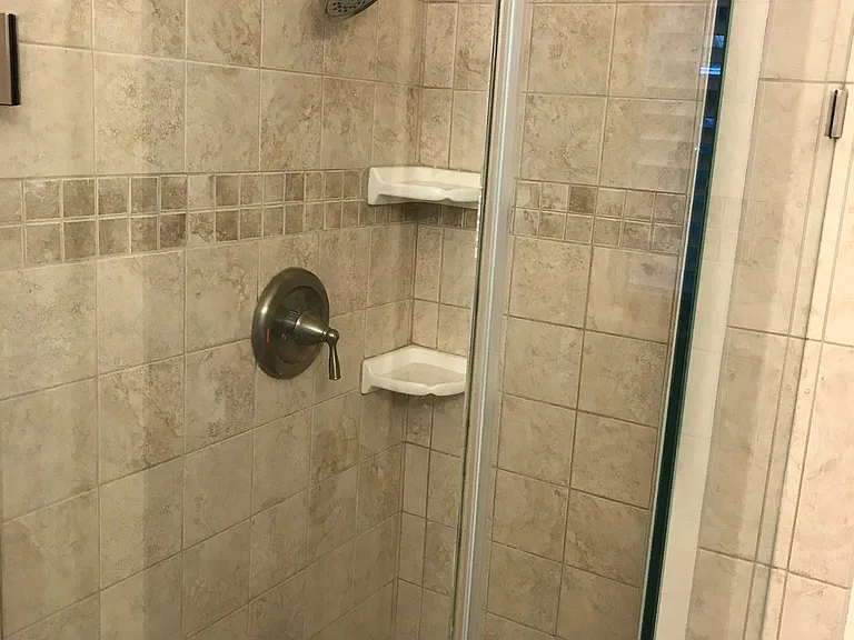 Glass Shower in Master Bath
