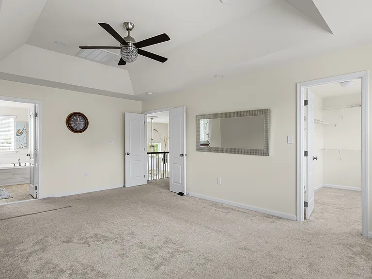 Master Bedroom _ Shown unfurnished.