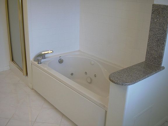 Master bathroom jacuzzi