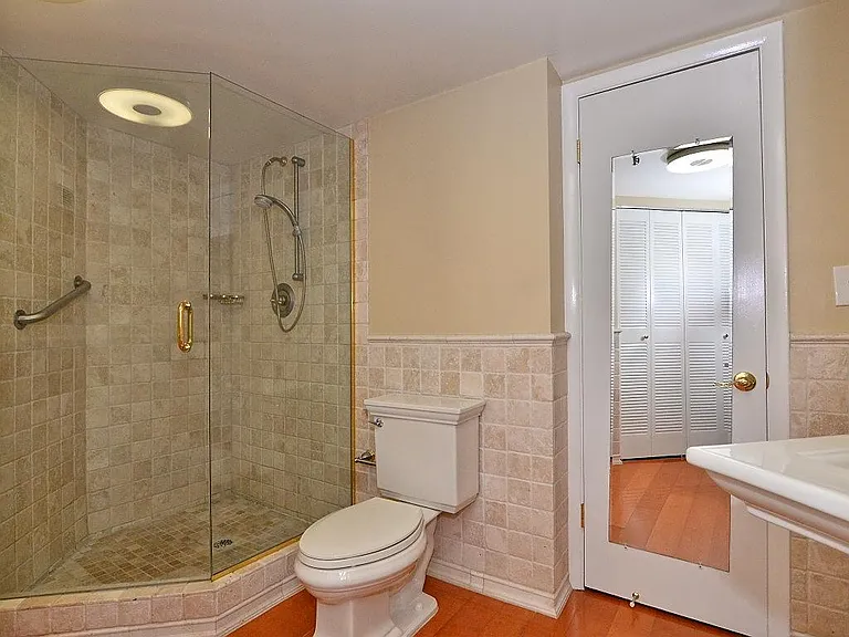 Guest bath = walk in shower