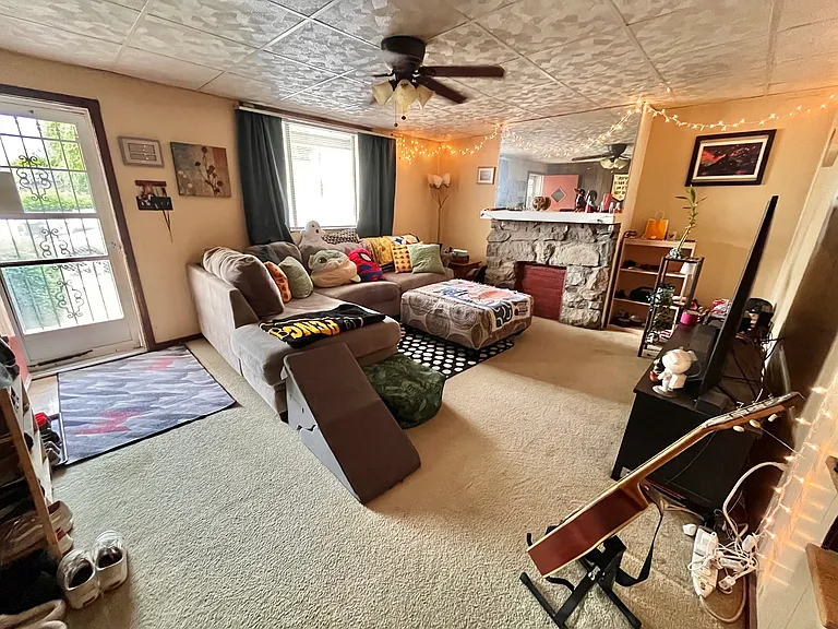 Another view of the family room. Lots of light.