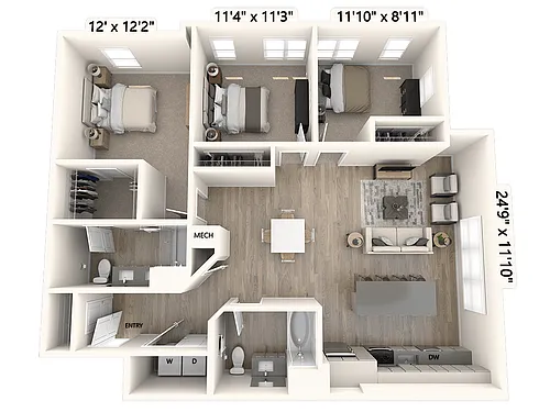 Floor plan C3