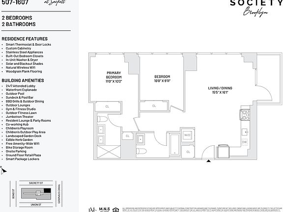 2nd image of 504 Sackett St #1507