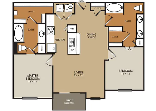 Floor plan Cholla