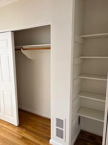Hall closet