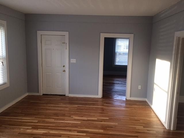 Living room and front door.