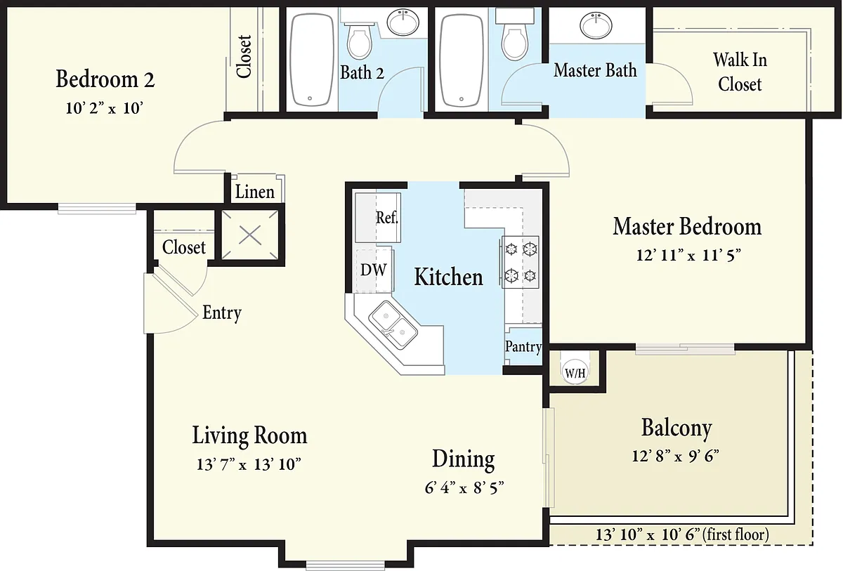 Floor plan The Willow