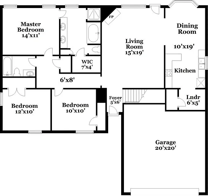3 bed, 2.0 bath, 1918 sqft, $2,980 — Photo 2