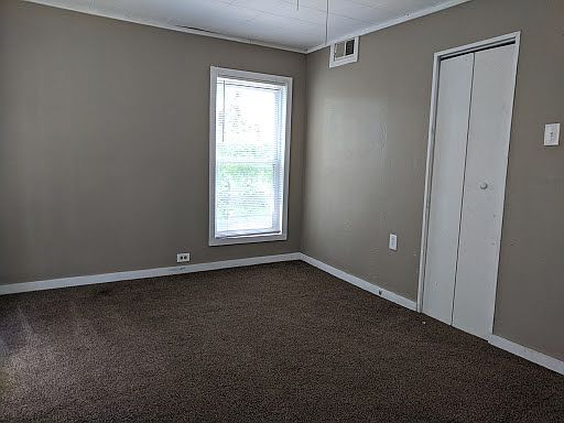 Bedroom - closet on right