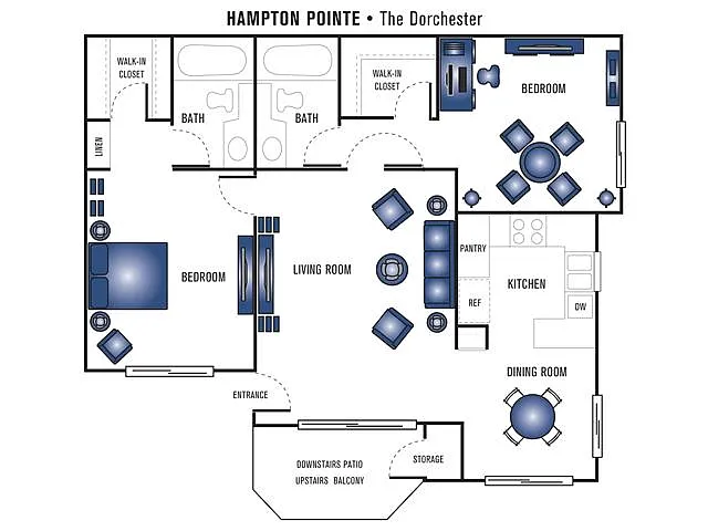 Floor plan Dorchester