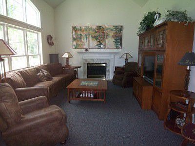spacious family room