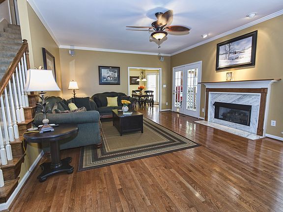 Living Room with Hardwoods