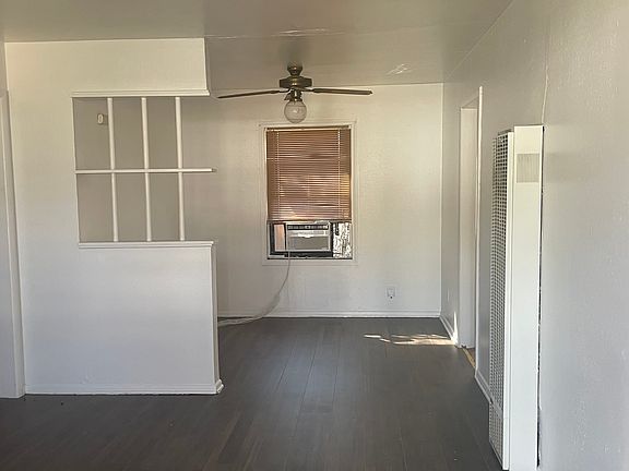 Living room and dining room
