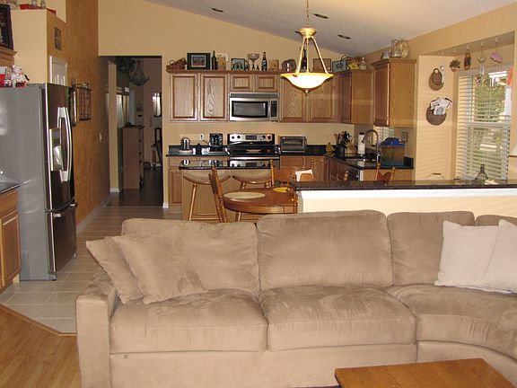 family room/kitchen