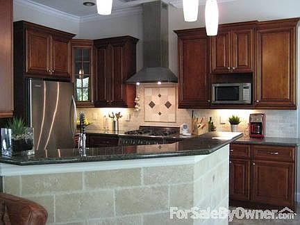 Solid maple cabinets