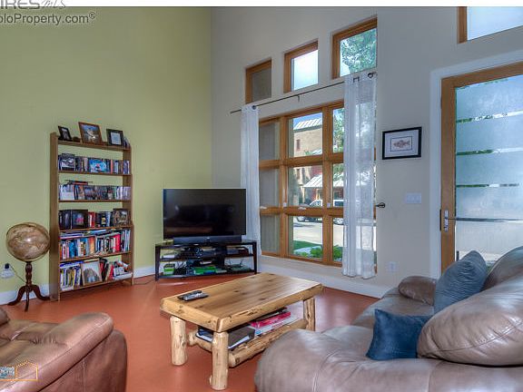 Entrance opens to living area